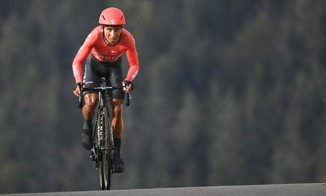 Nairo Quintana auf der 20. Etappe
