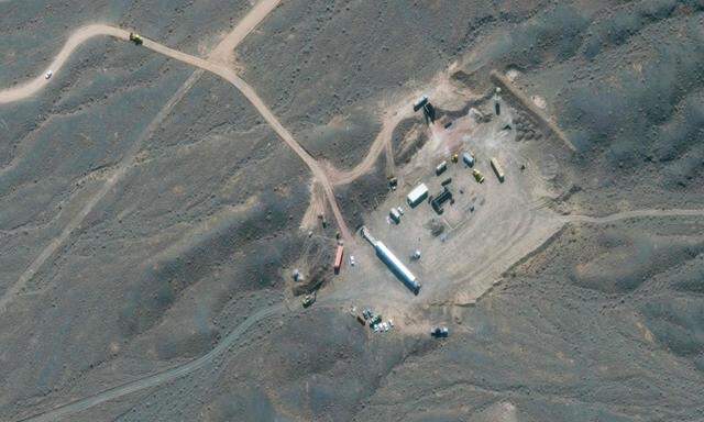 Satellitenbild der iranischen Atomanlage Natanz