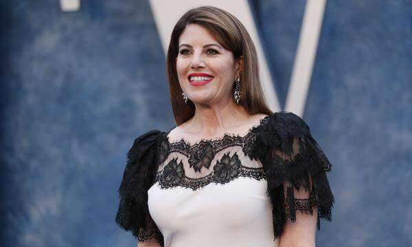 Monica Lewinsky bei der Vanity Fair Oscar-Party 2023. 