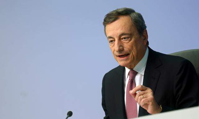 European Central Bank holds a news conference in Frankfurt