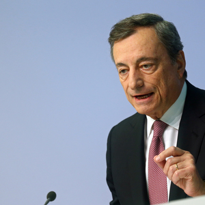 European Central Bank holds a news conference in Frankfurt
