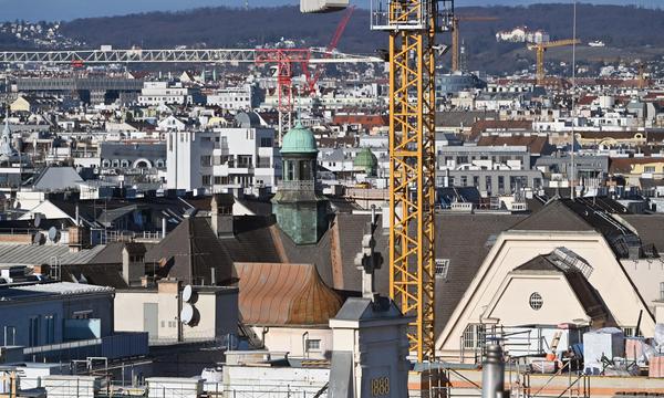  In Wien gibt es bereits einige stillgelegte Baustellen. (Archivbild).