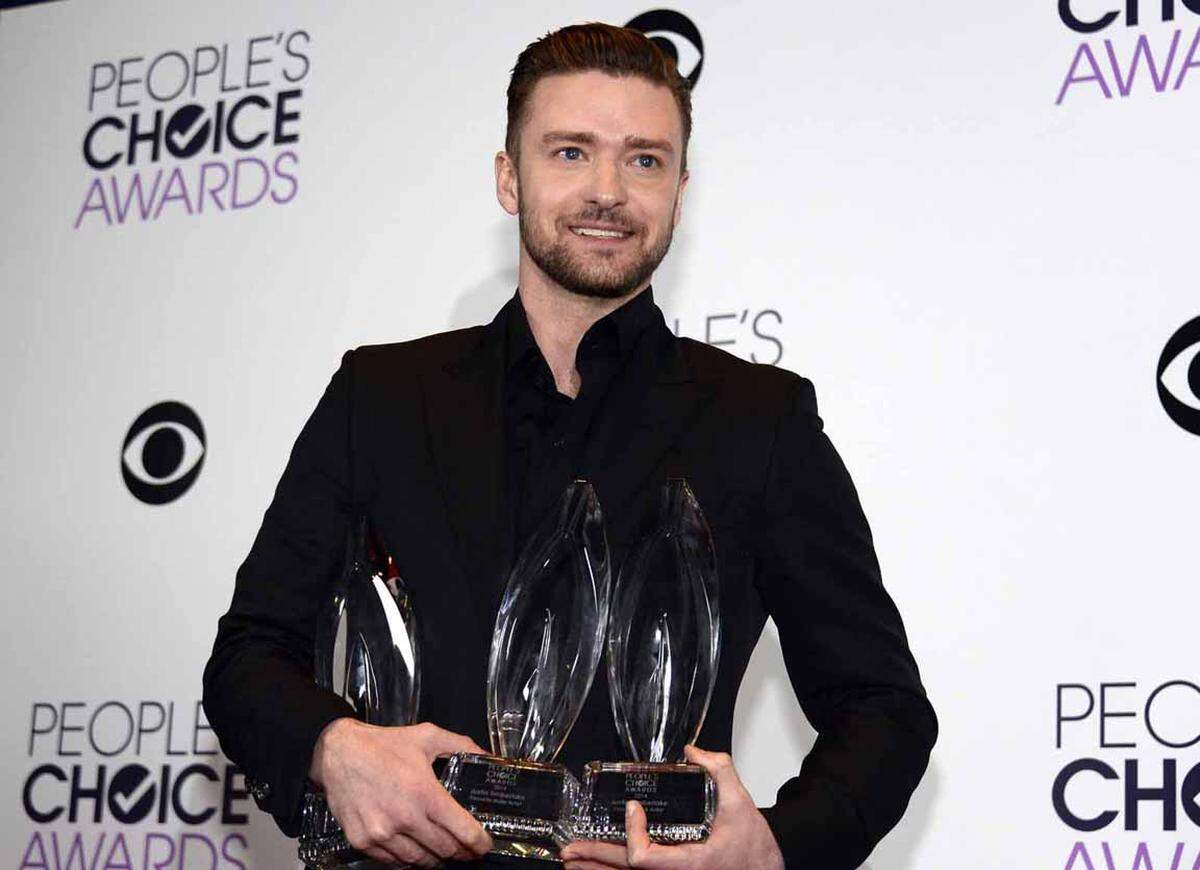 Justin Timberlake  setzt aktuell auf den 3-Tage-Bart.