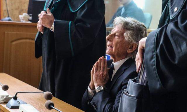 Regisseur Roman Polanski im Gerichtssaal