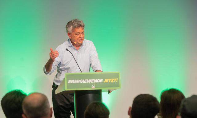 Vizekanzler Werner Kogler beim 44. Bundeskongress der Grünen 