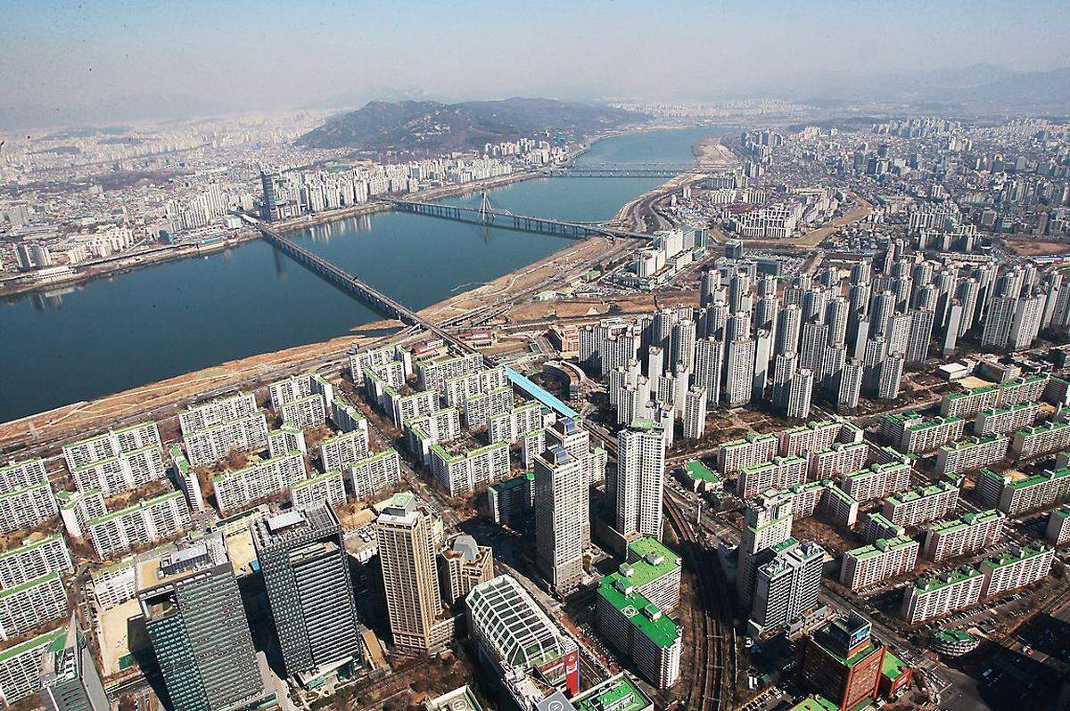 Die Hauptstadt von Südkorea, in der zahlreiche internationale Konzerne ihren Sitz haben, machte im Mercer-Ranking einen Sprung nach vorne. Im Vorjahr lag Seoul noch auf Platz 14.
