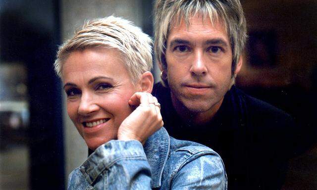 Marie Fredriksson och Per Gessle i Malm� Roxette-album sl�pps i mars 2001 (c) Lars Brundin / Sydsvenskan / IBL Bildbyra