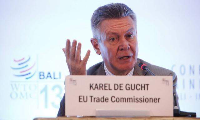 EU-Handelskommissar Karel de Gucht 