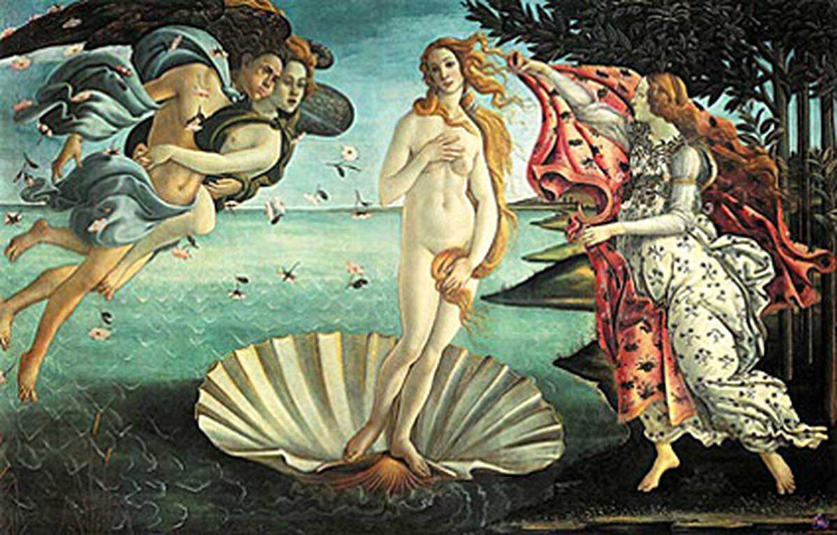 In Italien hat das "Venus"-Projekt eine breite Debatte ausgelöst. Auf Blogs und Social-Media-Plattformen zeigten sich viele darüber entsetzt, wie leicht es heutzutage ist, Bilder zu manipulieren.  Sandro Botticelli (1445 - 1510): "Die Geburt der Venus", ca. 1485/86