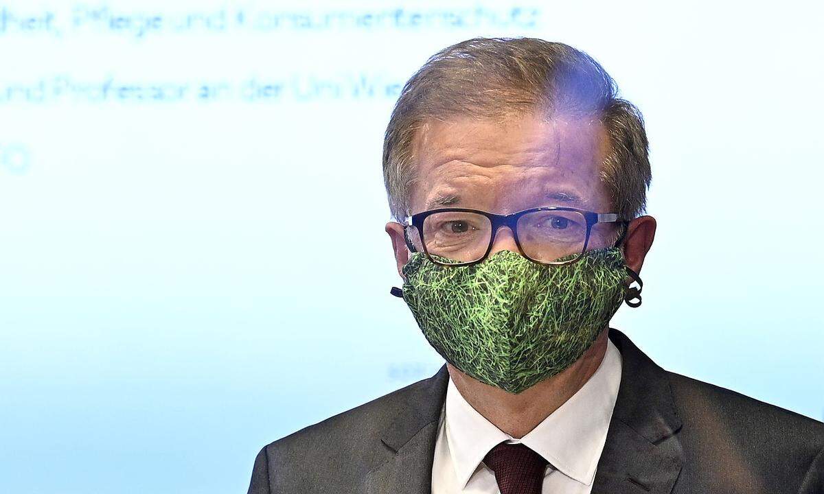 "Das ist nicht nur eine Ente, das ist eine ganze Entenfarm."  Gesundheitsminister Rudolf Anschober (Grüne) weist Gerüchte über einen bevorstehenden zweiten Lockdown zurück.