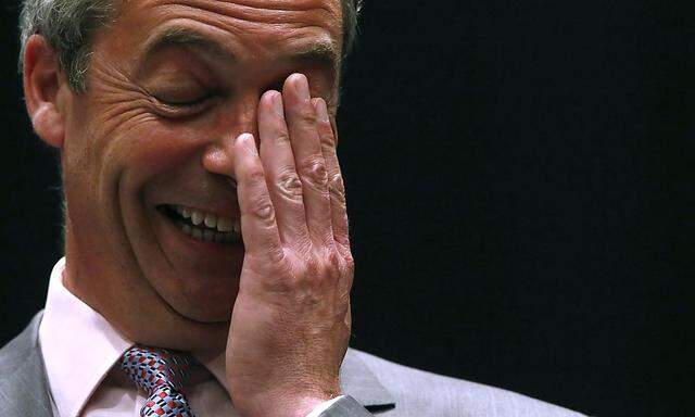 UKIP-Leader Nigel Farage fuhr einen Wahlerfolg ein.