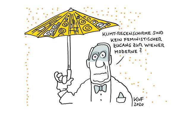 "Klimt-Regenschirme sind kein feministischer Zugang zur Wiener Moderne?"