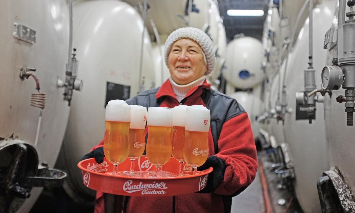Urig. Nur in der Brauerei gibt es die rohe Version des Budweisers.