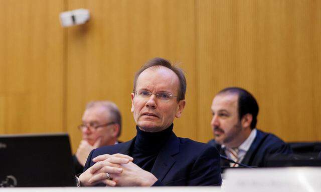 Markus Braun, der ehemalige Vorstandschef von Wirecard, am Montag im Landgericht München I.