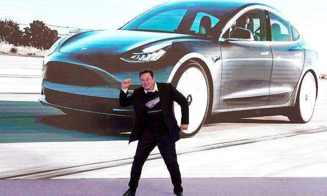 FILE PHOTO: Tesla Inc CEO Elon Musk dances onstage during a delivery event for Tesla China-made Model 3 cars in Shanghai