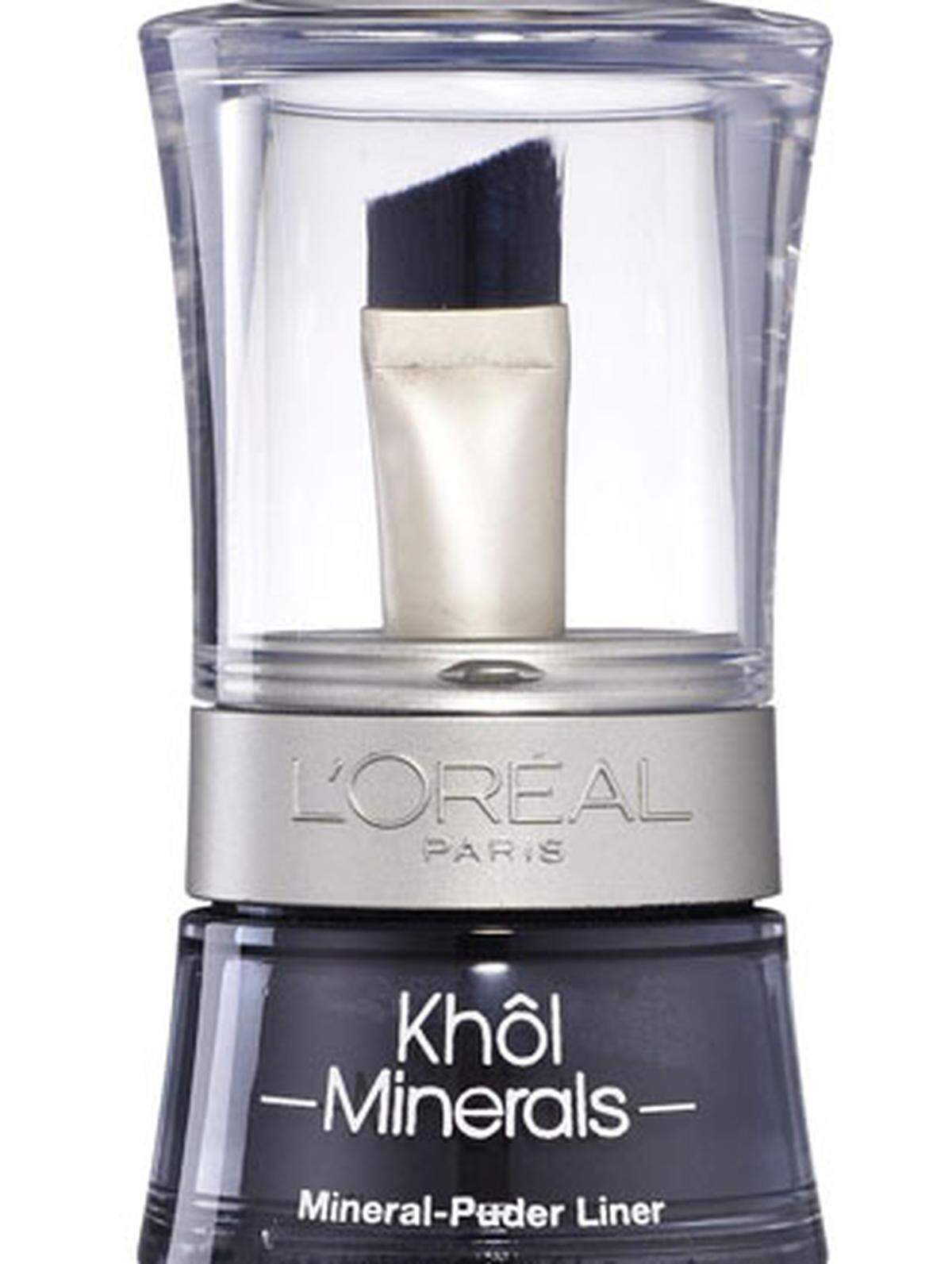 L’Oréal Paris hat eine ganze Make-up-Serie ­herausgebracht. „Khôl Minerals“ etwa verspricht: kein Parfum, keine Konservierungsstoffe, auf Basis natürlicher Mineralien, zirka 13 Euro.