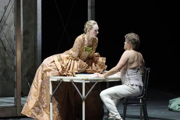 Agil und ausdrucksstark: Angela Brower als Dorabella und Peter Kellner als Guglielmo.