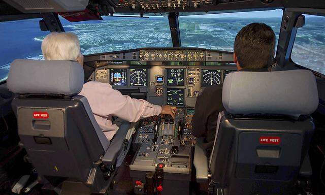 Archivbild: Cockpit eines A320-Airbus