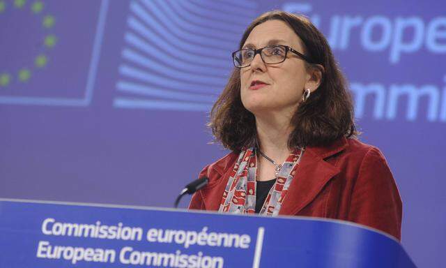 Handelskommissarin Cecilia Malmström.