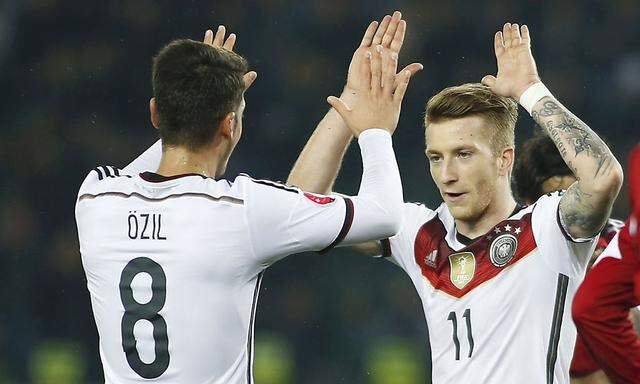 Mesut Özil und Marco Reus