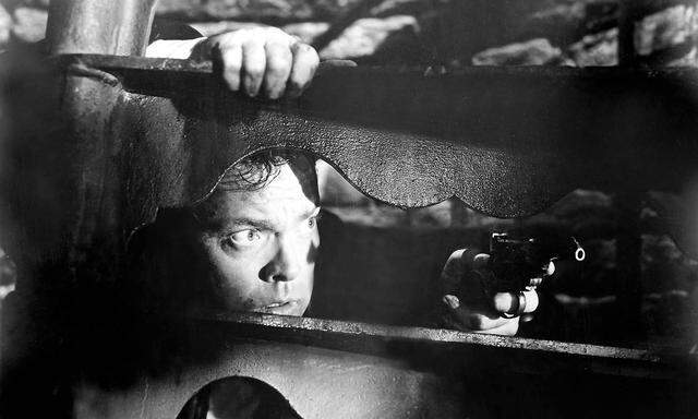 „Der dritte Mann“: Ins Riesenrad stieg Welles höchstpersönlich.