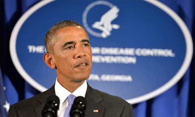 US-Präsident bei seiner Rede in Atlanta.