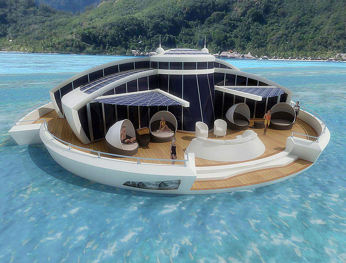 Weitere Impressionen der "Solar Floating Island"