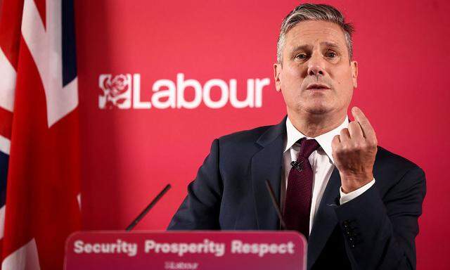 Keir Starmer ist Parteichef der oppotsitionellen Labour-Partei und hofft, seine Partei wieder in die Regierung zu bringen.