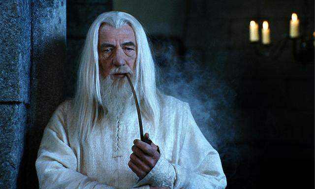Mit Zauberer Gandalf kann man Kollegen das "Guten Morgen" verleiden.