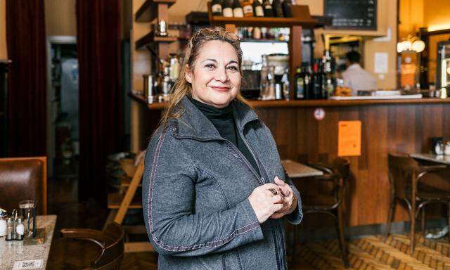 „Ein Fest des Lichts“: Schauspielerin Tania Golden im Café Benedikt.