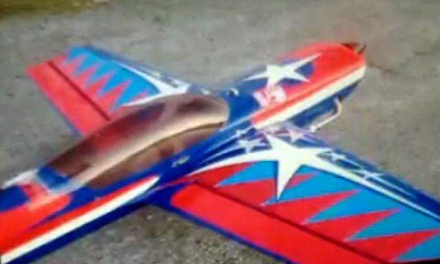 Spanien TerrorTestflug Modellflugzeug