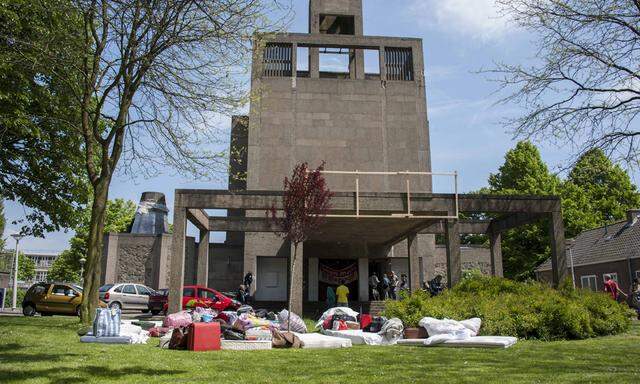 In der Vluchtkerk im Westen von Amsterdam waren die Flüchtlinge von Dezember 2012 bis Juni 2013 untergebracht.