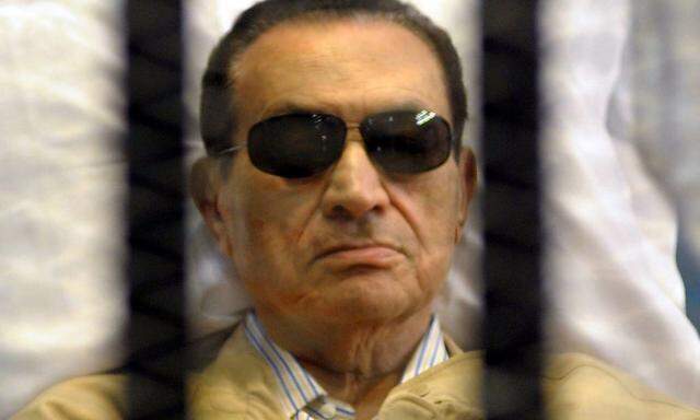 Mubarak bemím ersten Prozess 2012