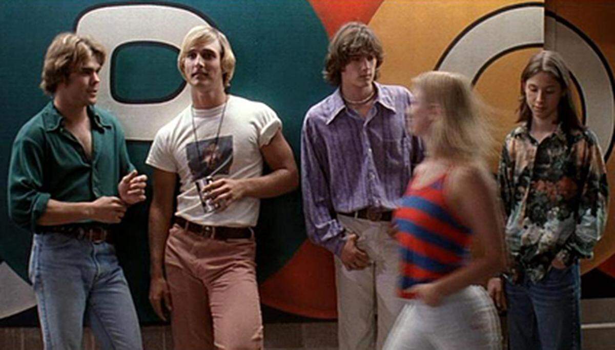 Nach einem Song von Led Zepplin hat Richard Linklater seine Hommage an die Siebziger benannte: Er zeigt den letzten Schultag einer Highschool-Klasse in Texas im Jahr 1976. Vor allem die Figuren haben es Tarantino angetan: Wenn man den Film sehe, sei es so, als würde man alte Freunde wiedertreffen, sagt er.