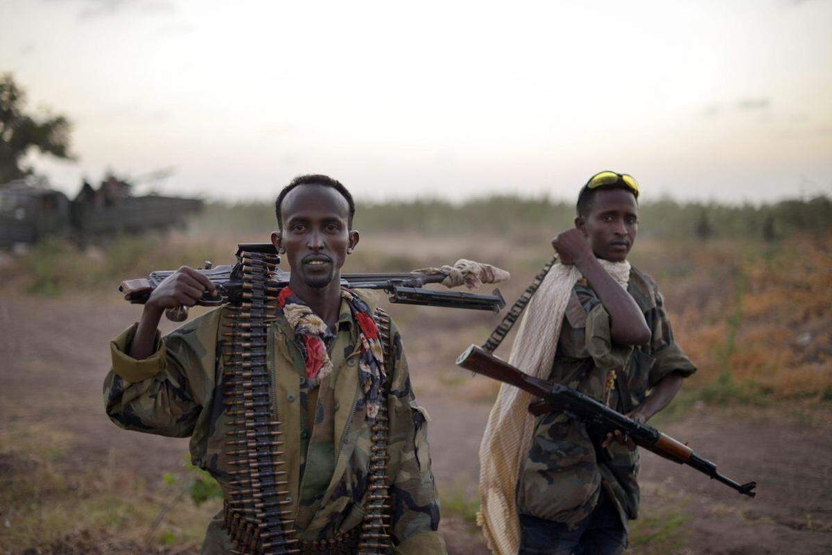 Die offizielle Armee Somalias befindet sich im Konflikt mit der islamischen al-Shabaab Miliz. Vor diesem Hintergrund wurden 2013 mindestens 34 Personen hingerichtet. Vollstreckt wurden die Urteile durch Erschießung.