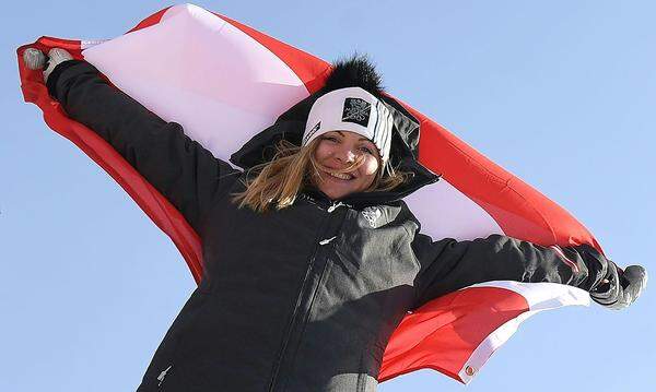 Eine Überraschung war die Bronzemedaille von Katharina Gallhuber im Slalom.