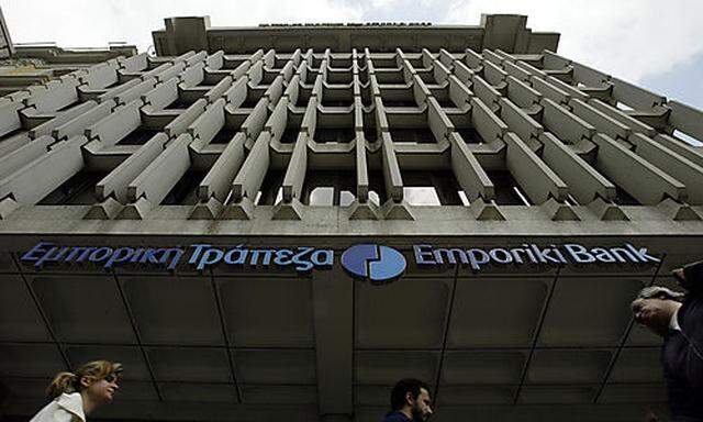 Acht griechische Banken wurden von Moodys zurückgestufts zurückgestuft