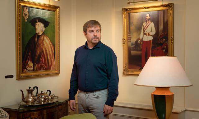 „Wir haben viel Zeit verloren“: Sergej Lebedew im Hotel Kaiserhof in Wien.