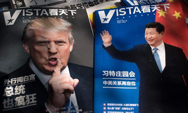 Trump und Xi in chinesischen Medien.