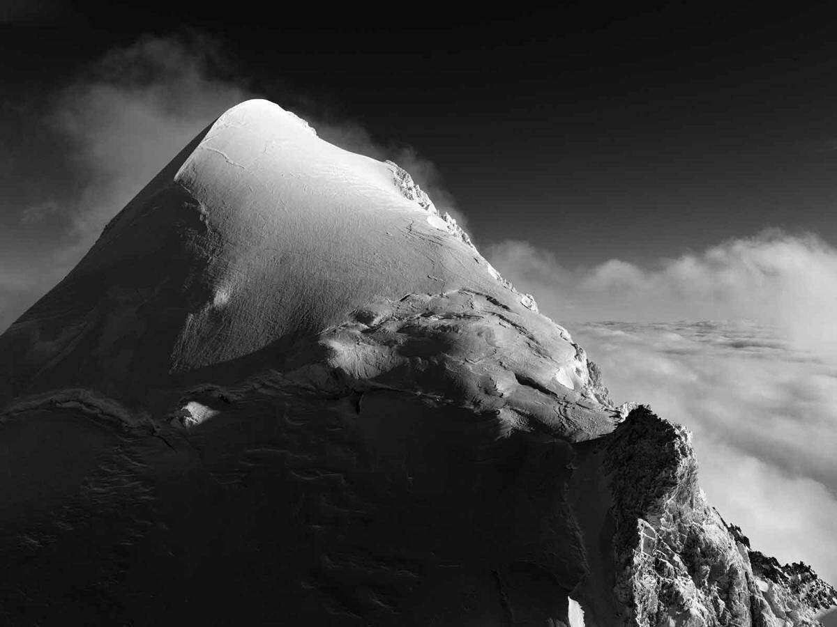 Robert Bösch, Piz Roseg Schneekuppe II, Schweiz, 2017.