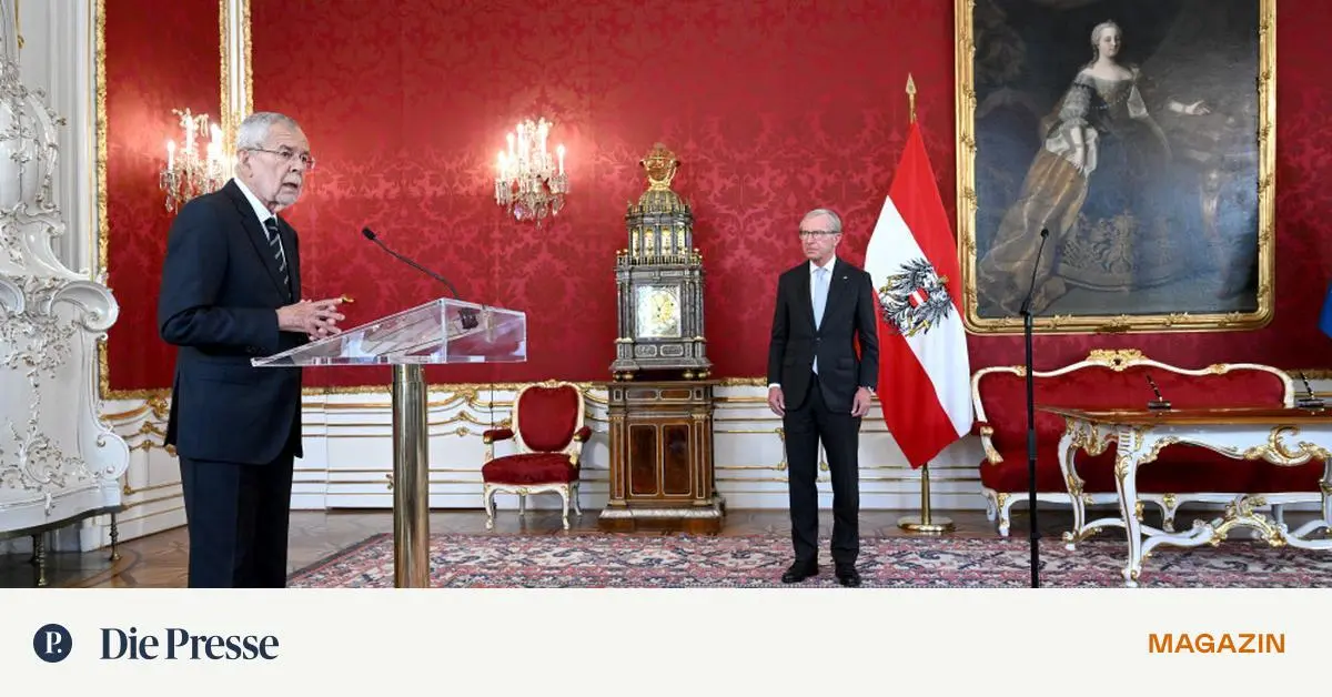 Van der Bellens SturmundDrangPhase