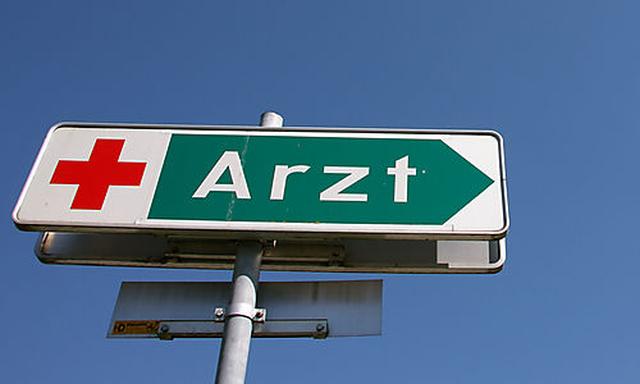 Schild Arzt