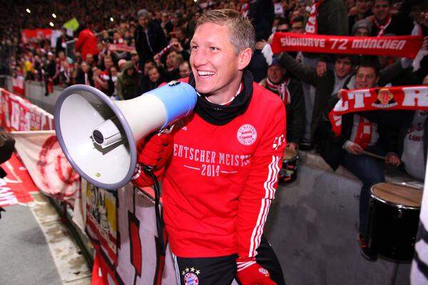 Alles sang mit Bastian Schweinsteiger.