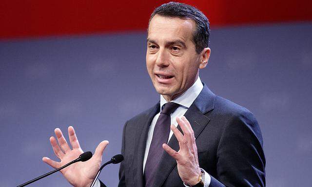 Bundeskanzler Christian Kern