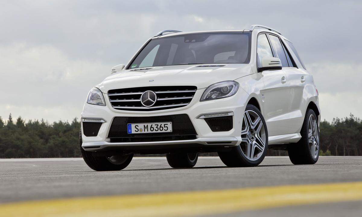 Mercedes-Benz ML 63 AMG Von 1000 versicherten Autos wurden 15,1 gestohlen.