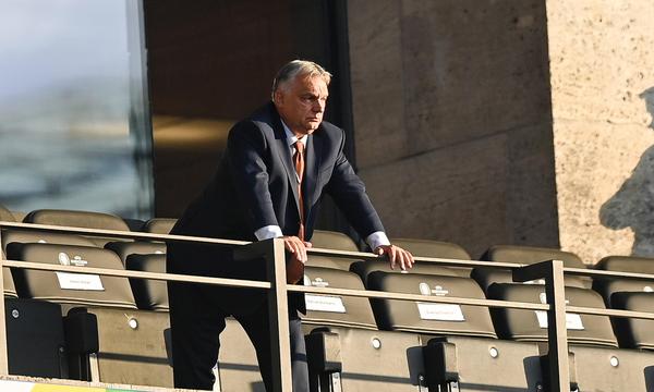 Isoliert? Ministerpräsident Viktor Orbán war einer von vielen internationalen Gästen beim Finale der Fußball-EM in Berlin. 