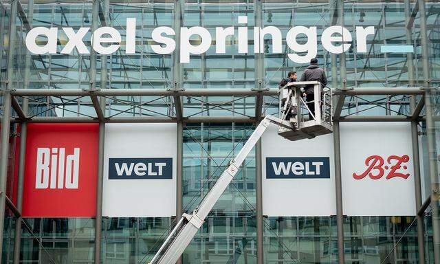 Bundeskanzler Kurz pflegt enge Kontakte zum Axel-Springer-Verlag in Berlin.