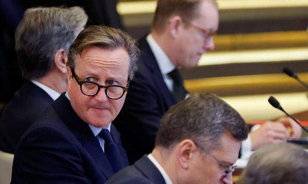 David Cameron bei seiner ersten offiziellen Rückkehr nach Brüssel. 