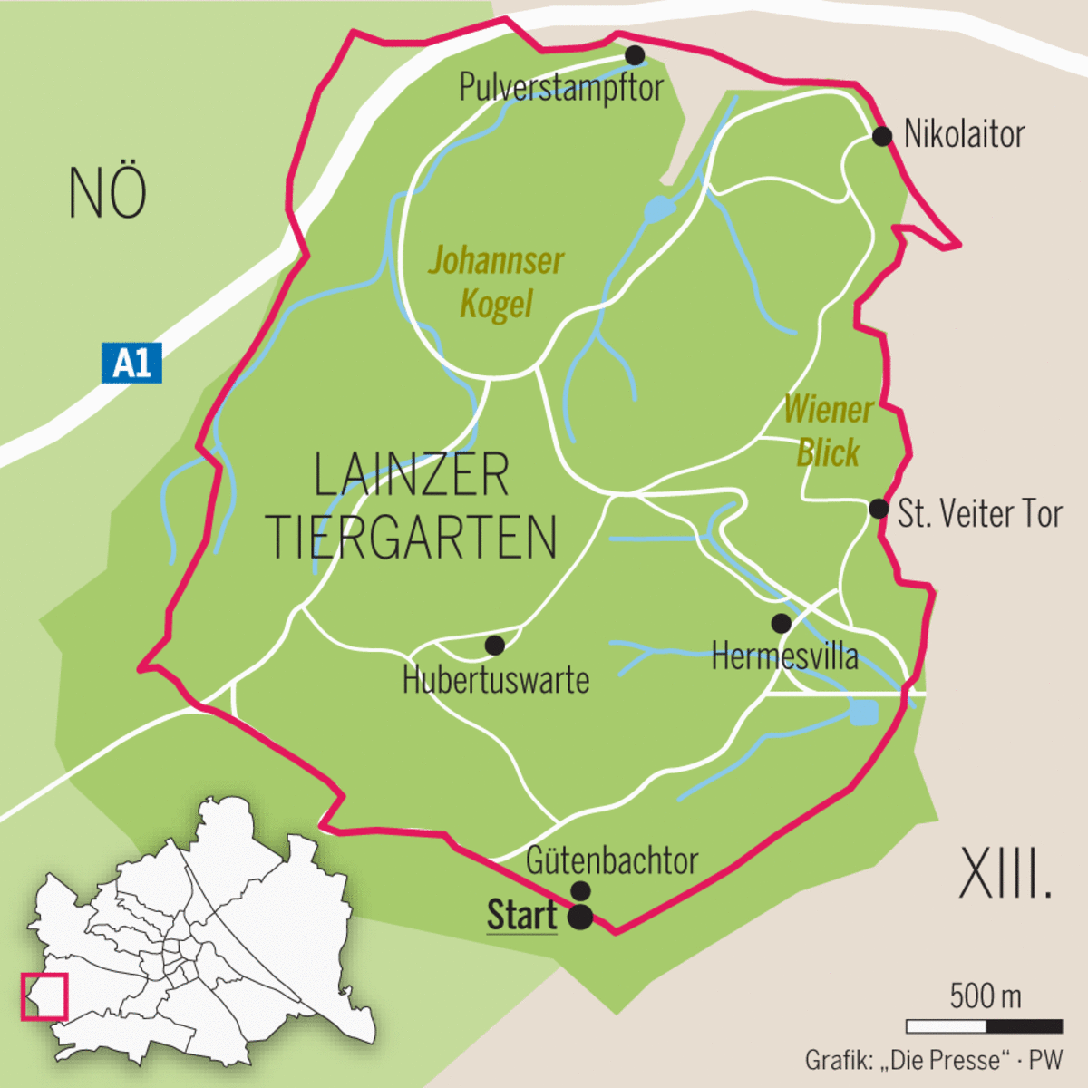 Um Den Lainzer Tiergarten Warnung An Falscher Stelle DiePresse um-den-lainzer-tiergarten-warnung-an-falscher-stelle-diepresse