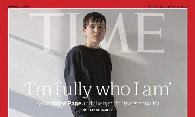 Elliot Page als erster transsexueller Mann am Time-Cover